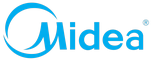 Логотип фирмы Midea в Междуреченске